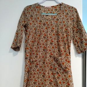 Modaspia tunic, size S, Floral fabric